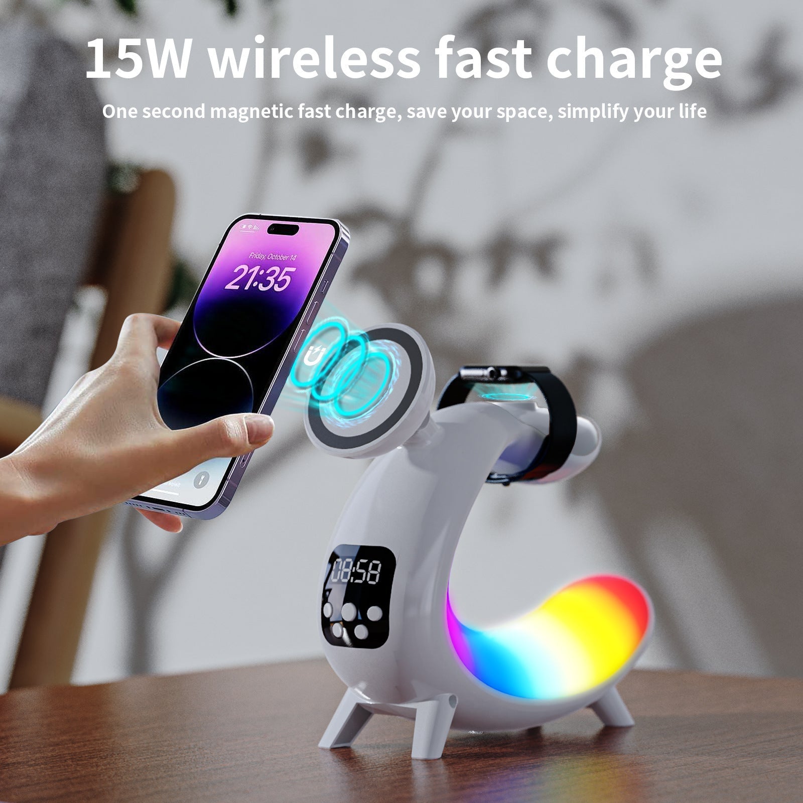 Wireless Charging Lamp By Iviorre